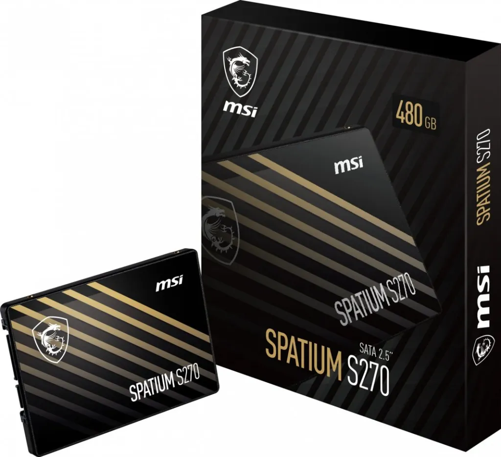 Disk SSD MSI Spatium S270, 240GB, 2.5" SATA III - 5