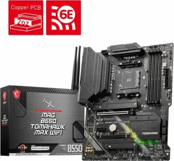 Pllakë amë MSI MAG B550 TOMAHAWK MAX WIFI - AMD B550