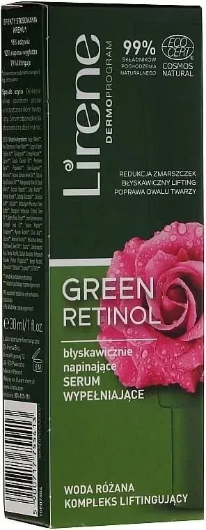 Serum për fytyre Lirene Green Retinol 30 ml - 1