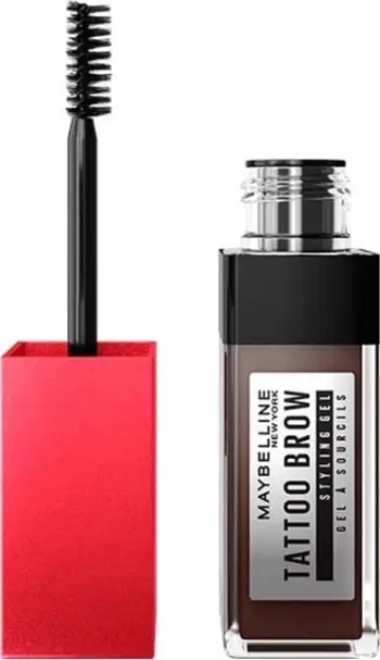 Xhel për vetulla Maybelline Tattoo Brow 36H 260 Deep Brown, 6 ml