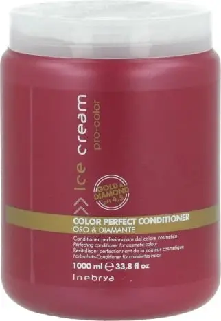 Balsam për flokë të ngjyrosura Inebrya Oro & Diamante, 500 ml