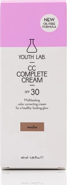 Krem pudër Youth Lab CC, SPF 30, Mocha, 40 ml - 1