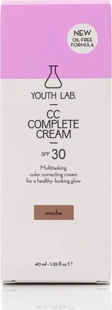 Krem pudër Youth Lab CC, SPF 30, Mocha, 40 ml