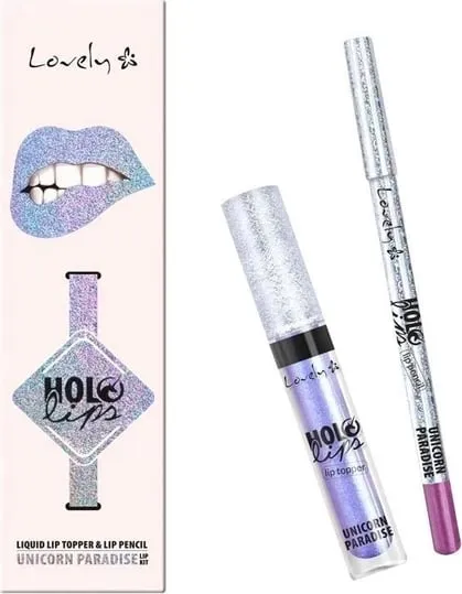 Set për buzë Lovely HOLO LIPS, Nr. 02 - 1