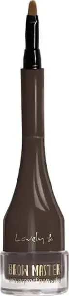 Xhel për vetulla Lovely Brow Master, Warm Brown, nr. 4, 10 g