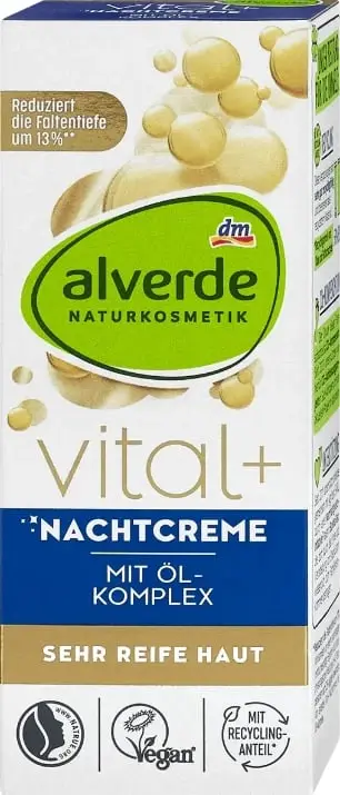 Krem dite hidratues Alverde Vital+, 50 ml