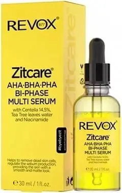 Serum Revox Zitcare AHA BHA PHA Bi-Phase Multi Serum, 30 ml