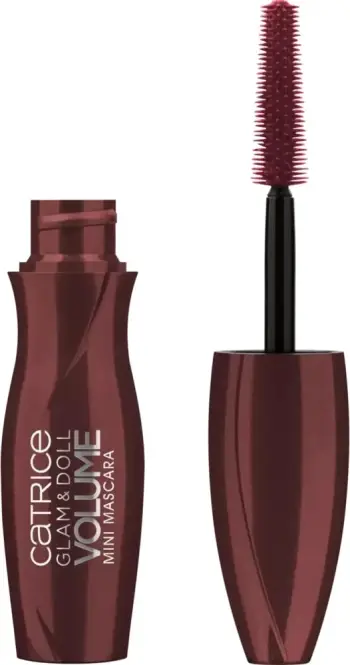 Maskarë Catrice Eternal Red Glam & Doll Volume Mini, C01 Burgundy, 5.5 ml