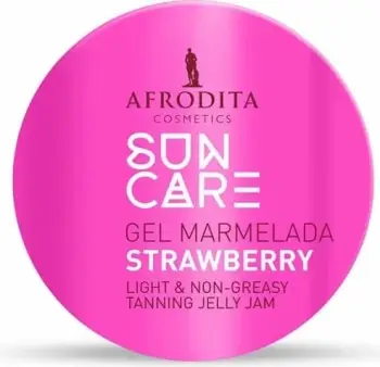Marmelad për rrezitje Afrodita Sun Care Jam Strawberry, 200 ml