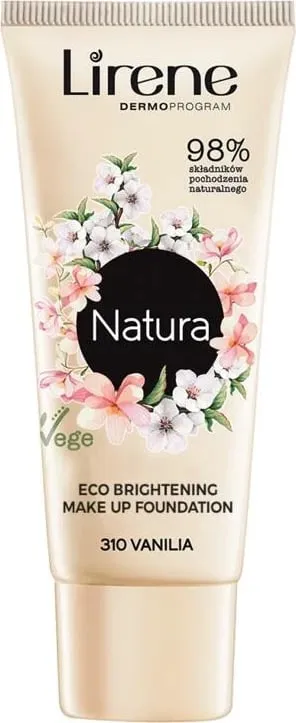 Pudër ndriçuese Lirene Natura Eco 310 Vanilla, 30m - 1