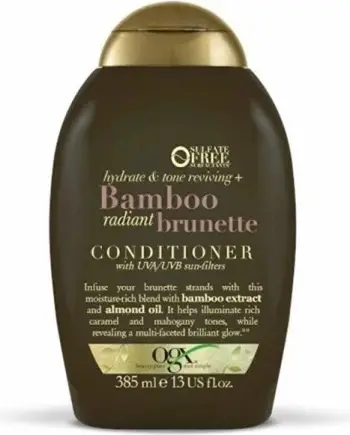 Balsam për flokë OGX Brunette Bamboo, 385ml