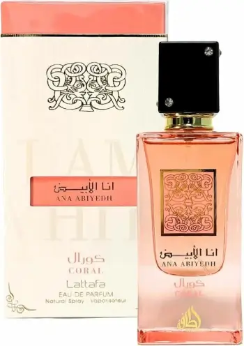 Eau de Parfum Lattafa Ana Abiyedh Coral, 60ml