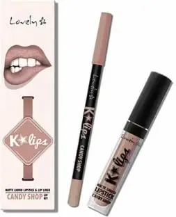 Set për buzë Lovely K*LIPS, Nr. 6 CANDY SHOP