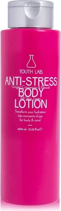 Losion për trup Youth Lab Anti- Stress, Ginger, Cinammon & Biscuit, 400 ml