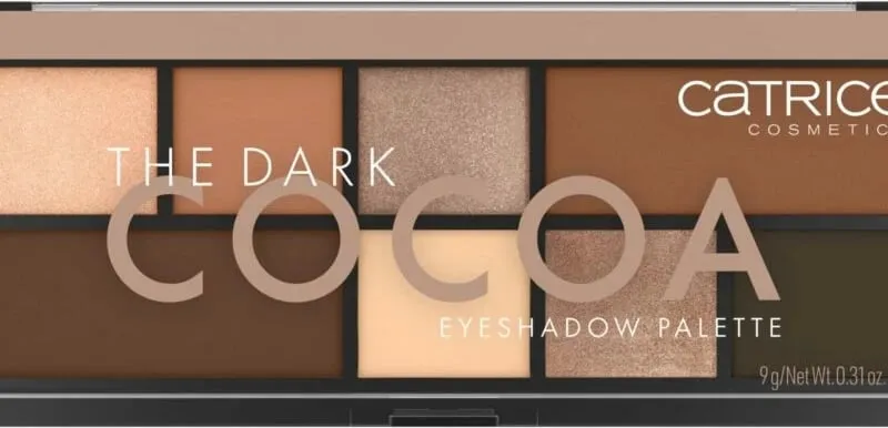 Hije për sy Catrice The Dark Cocoa Palette, 9 g - 1