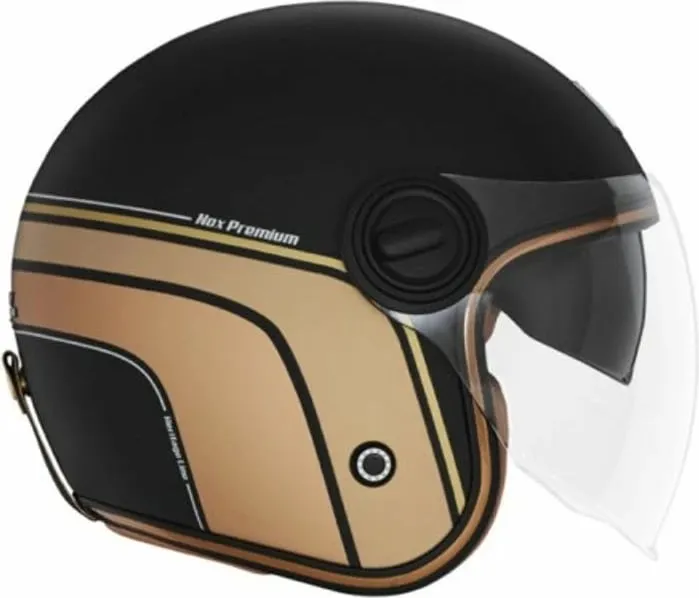 Helmete Heritage Line Zi/gold L - 2