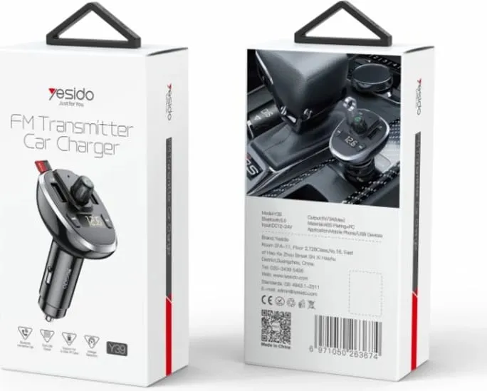 Mbushes Usb Transmetues Fm Bt 5v-3a - 1