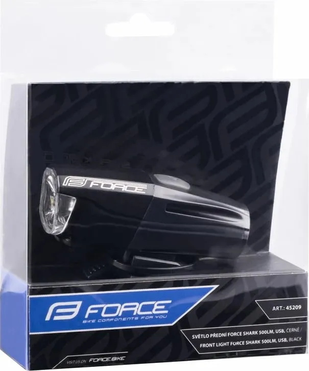 Drite E Perparme Biciklete Shark 500lm Zeze - 1