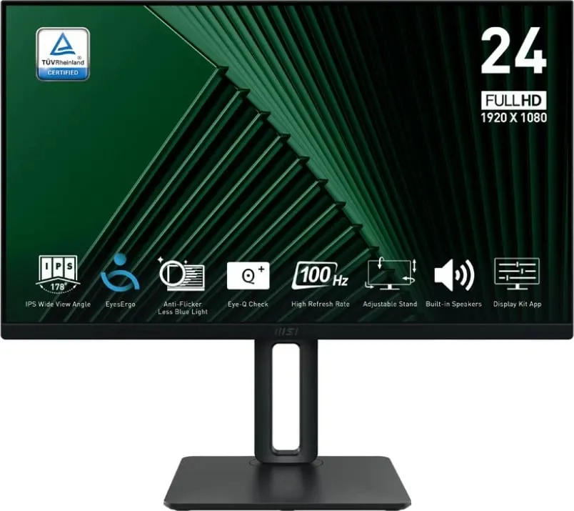 Monitor MSI Pro MP245PG, 24", FHD 100Hz, IPS, i zi - 2