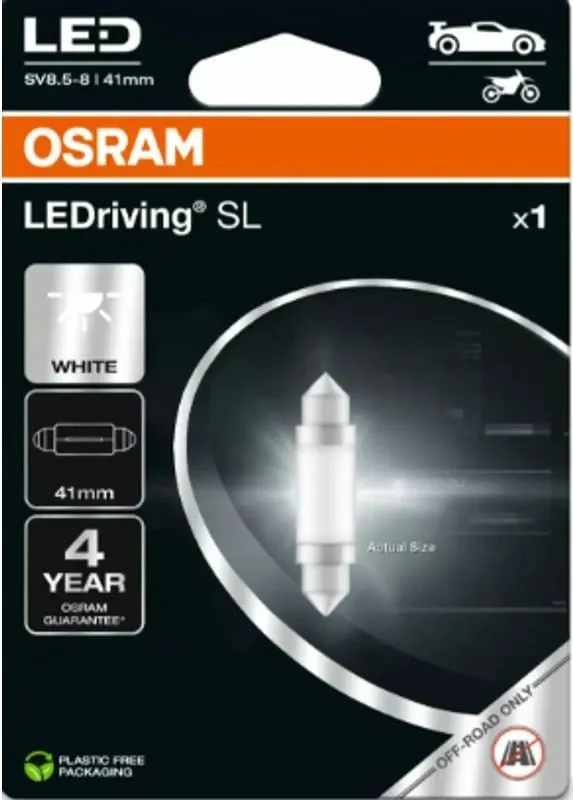 Lampa Led 12v C5w 41mm - 1