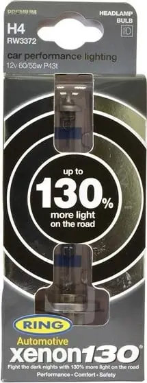 Lampa H4 12v Xenon130%