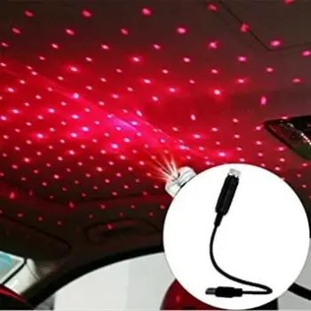 Lampa Led Interieri Usb Kuqe