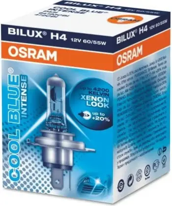 Lampa H4 12v Blue