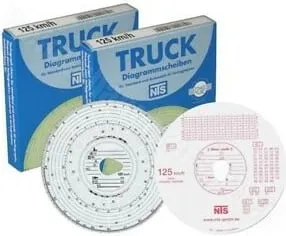 Trake Tahografit Dardhe Truck 100 Pcs. - 1