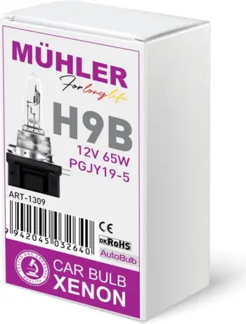 Lampa H9b 12v 65w Pgjy19-5 Kuti Muhler