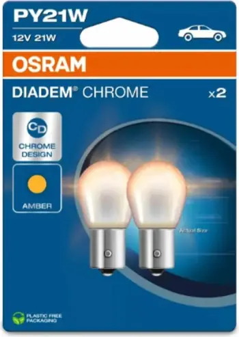 Lampa 12v 21w Portokall Diadem Bau15s