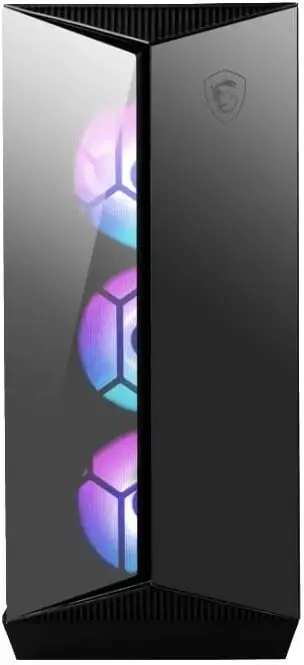 Kasë kompjuteri MSI MPG Gungnir 110R (306-7G10R11-W57). 45cm, 21.5cm, e zezë