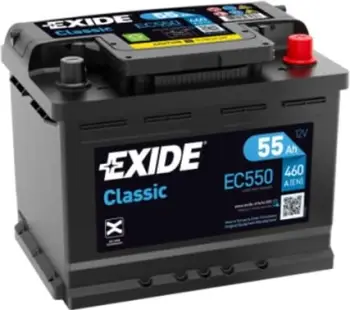 Bateri 12V 55Ah Exide Classic Ec550