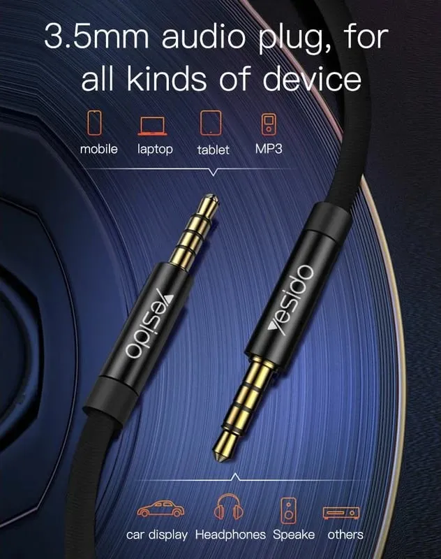 Kabllo Aux Audio 1000mm - 4