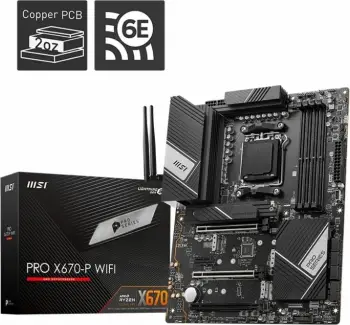 Pllakë amë MSI PRO X670-P WIFI