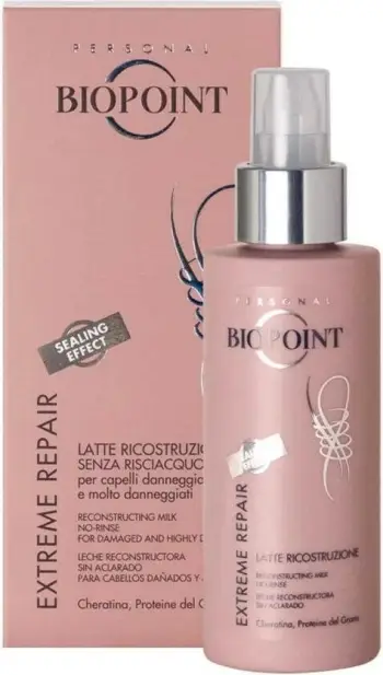 Krem për flokë Biopoint Latte Ricostruzione Extreme Repair, 125 ml