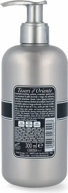 Sapun i lëngshëm Tesori d'Oriente Muschio Bianco, 300 ml - 2