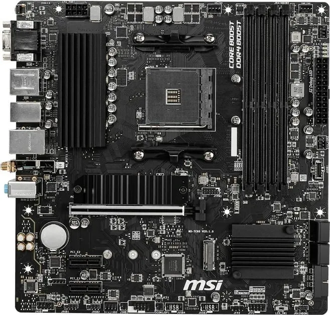 Pllakë amë MSI B550M PRO-VDH AMD B550 Socket AM4 micro ATX - 2