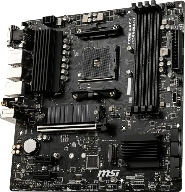 Pllakë amë MSI B550M PRO-VDH AMD B550 Socket AM4 micro ATX - 3