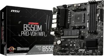 Pllakë amë MSI B550M PRO-VDH AMD B550 Socket AM4 micro ATX
