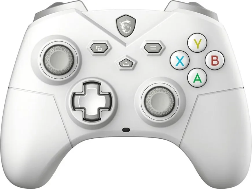 Gamepad MSI FORCE GC300 Wireless, PC, i bardhë - 1