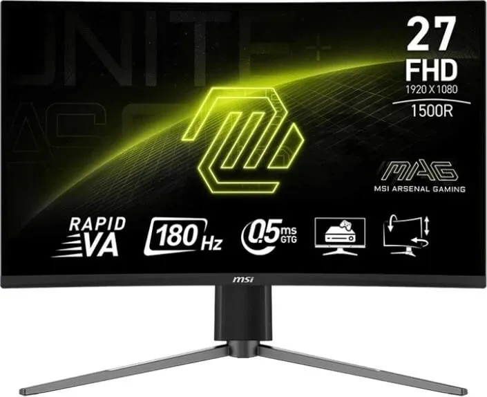Monitor MSI MAG 27C6F, 27", Full HD, i zi - 1