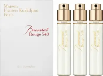 Set parfumesh Maison Francis Kurkdjian, Baccarat Rouge 540 eau de parfum, 3x11ml