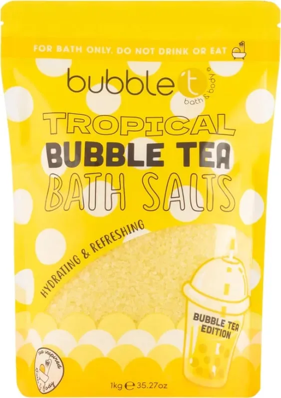 Kripë për dush Bubble T, Tropical Bath Salts, 1 Kg - 1