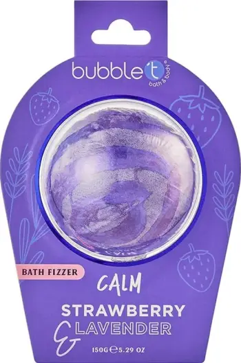Top shkumëzues Bubble T, Strawberry & Lavander, 150g