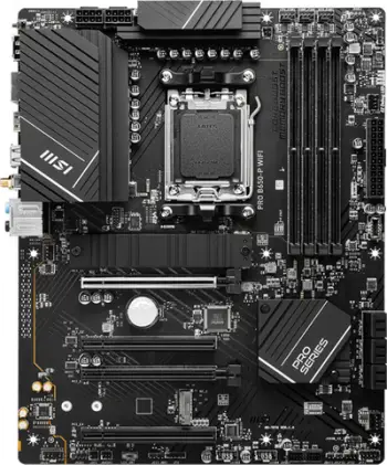 Pllakë amë MSI PRO B650-P WIFI - AMD B650