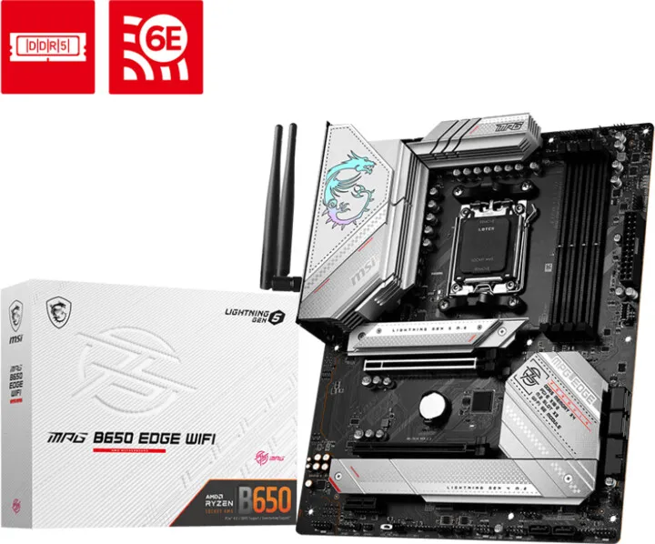 Pllakë amë MSI MPG B650 EDGE WIFI - AMD B650 - 4