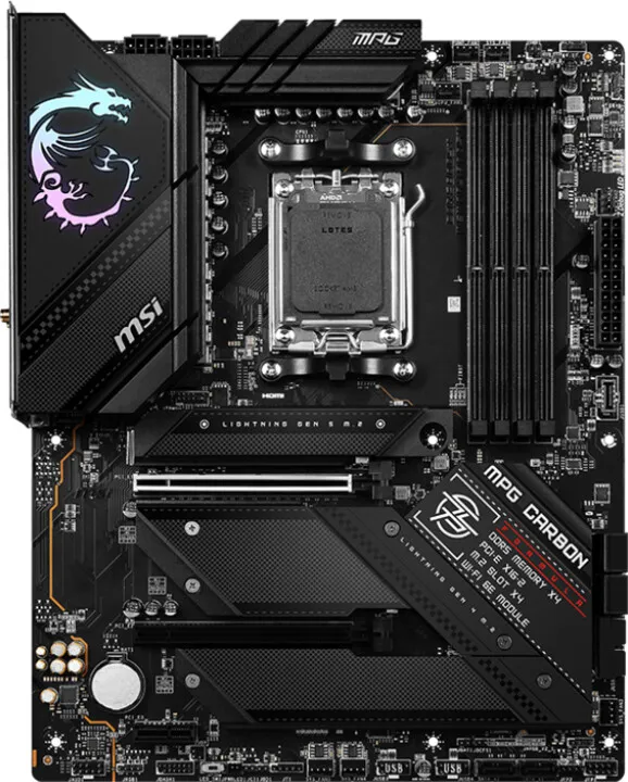Pllakë amë MSI MPG B650 CARBON WIFI - AMD B650 - 1