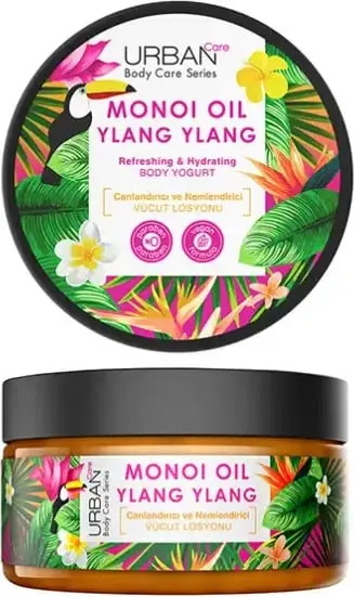 Krem jogurt për trup Urban Care, Monoi Oil & Ylang Ylang, 200 ml