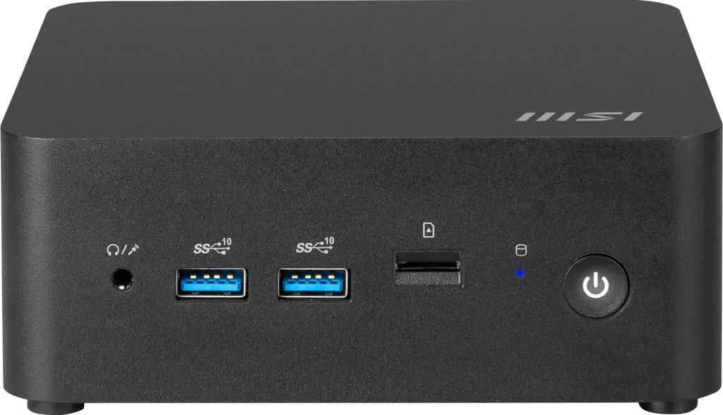 Mini PC MSI Cubi NUC 1MG-019DE, Intel Core 7, 16 GB, 512 GB, Black - 14