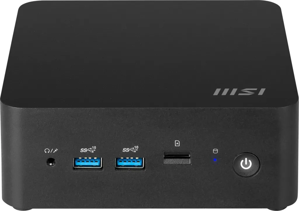 Mini PC MSI Cubi NUC 1MG-007BDE, Intel SoC, DDR5-SDRAM, 0.84L, e zezë - 28